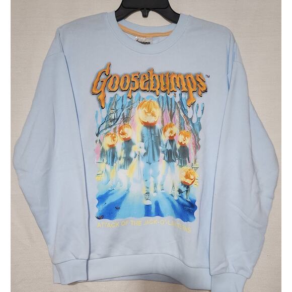 Goosebumps Jack-O-Lantern sweatshirt women's small - Picture 1 of 6